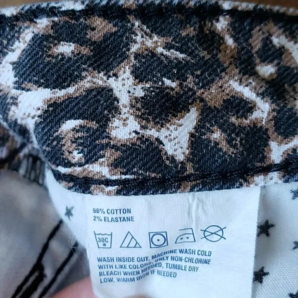 🌻 Authentic Icon Leopard Jeans - Picture 5 of 11